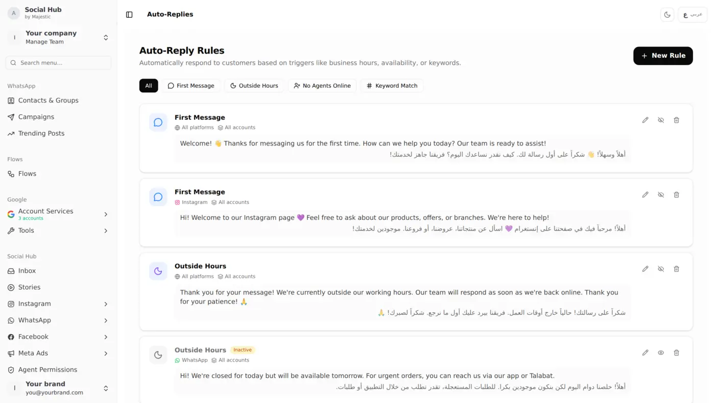 Auto-Replies